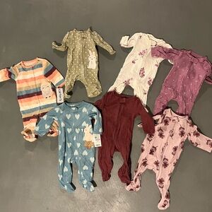 Carter's Baby Sleepers 3 & 6 month
